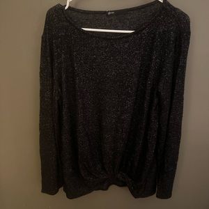 Long sleeve lounge tunic size large